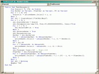 Screenshot: COM-server for SSA method